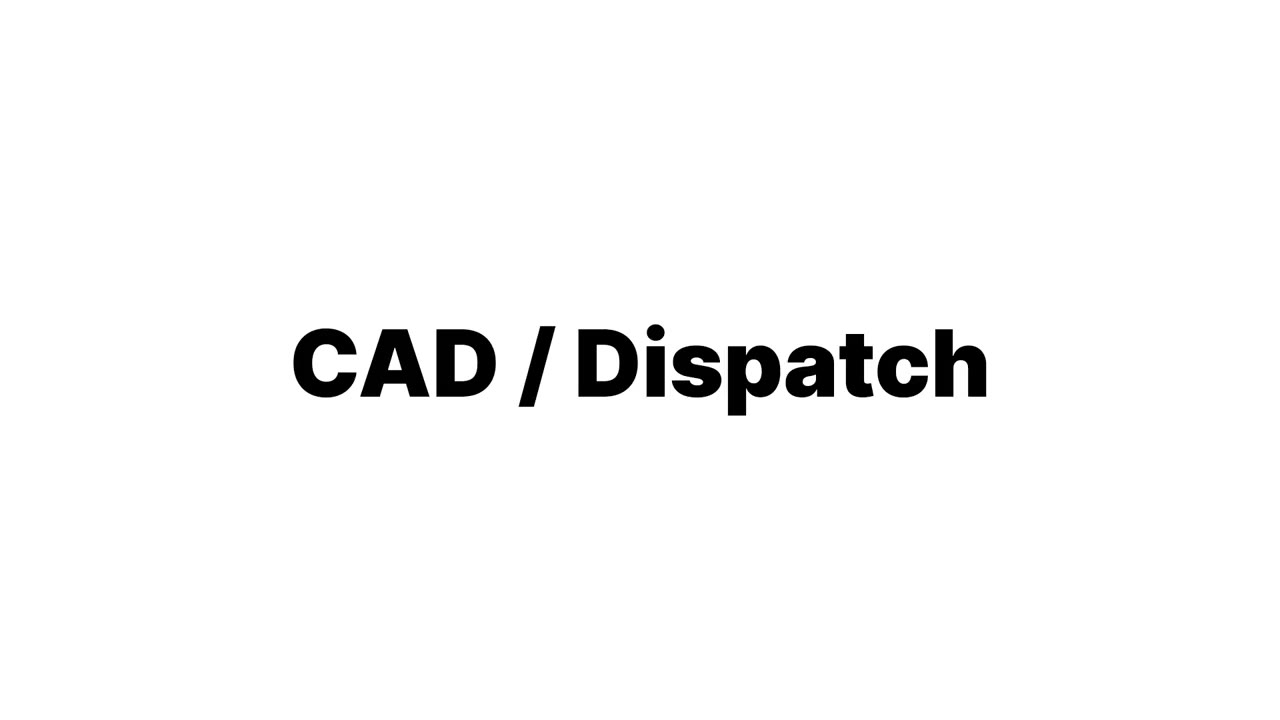 CAD / Dispatch video thumbnail